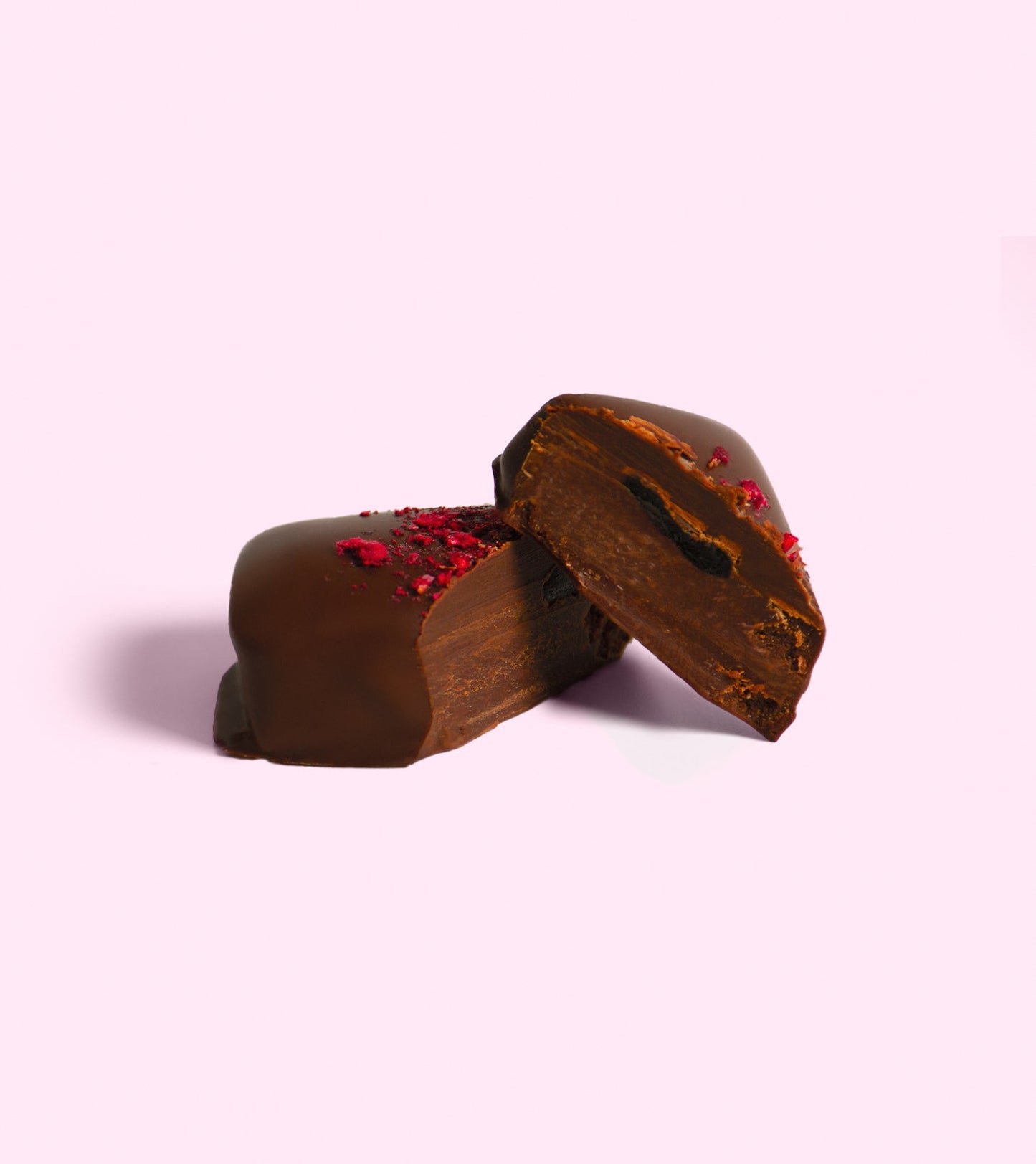 TWIN Black Cherry & Raspberry Ganache 70g (CTN 10)