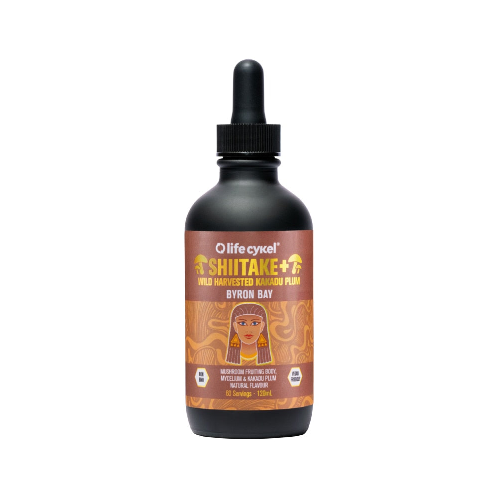 Life Cykel Shiitake + Wild Harvested Kakadu Plum 120ml