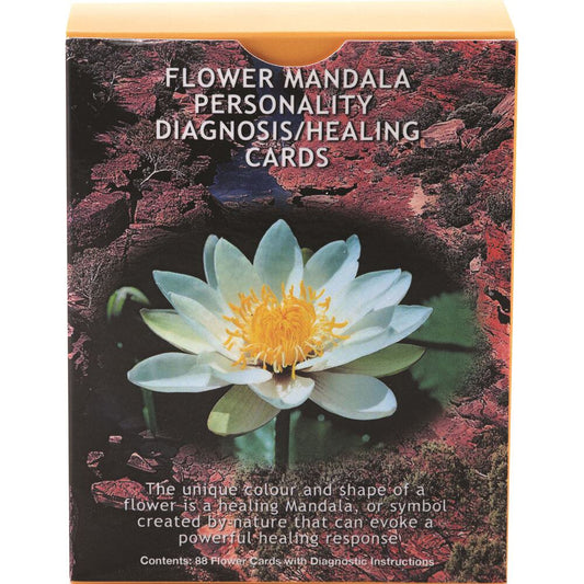 Living Essences of Australia Insight Cards: Flower Mandala Personality Diagnosis/Healing Cards x 88 Pack