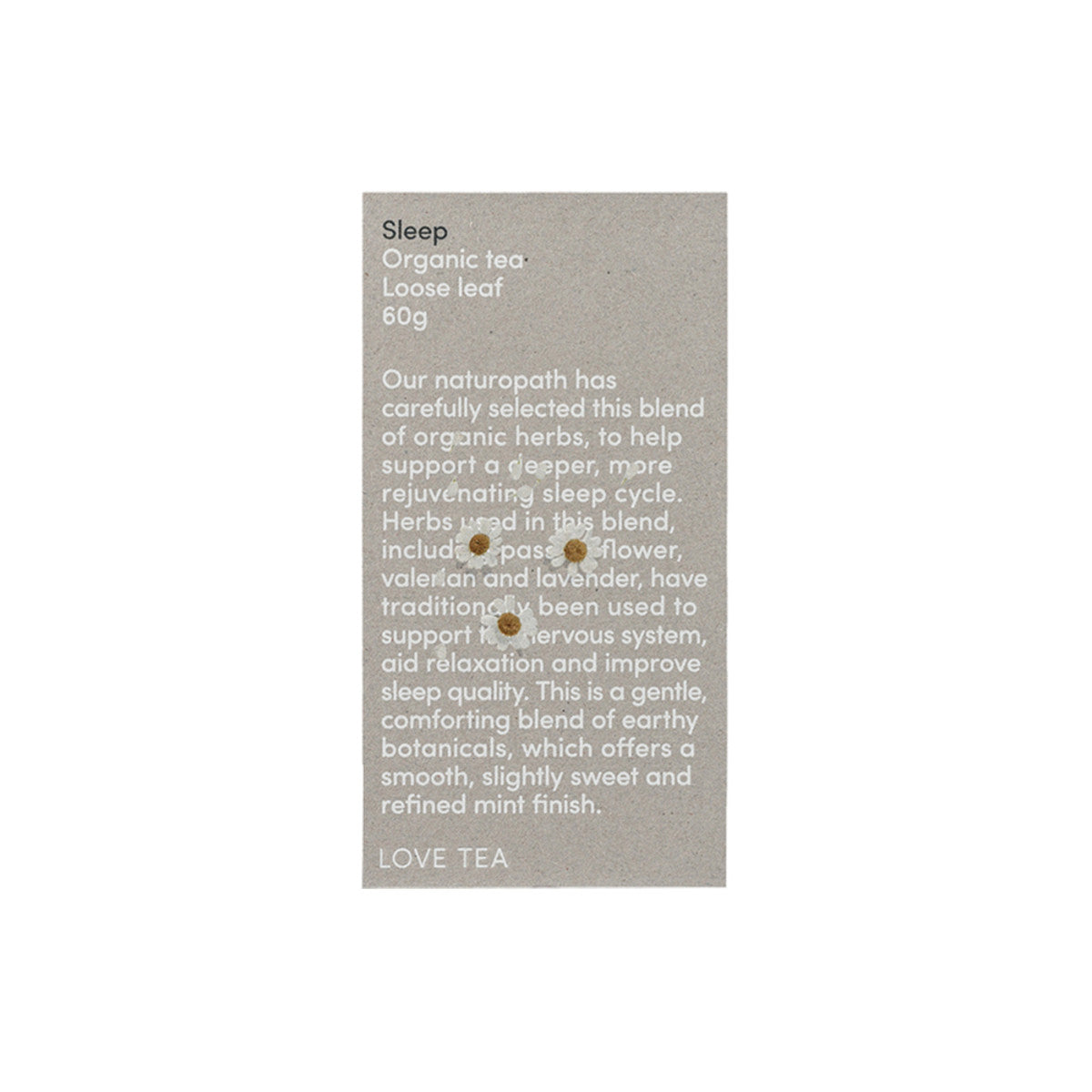 Organic Sleep Tea Loose Leaf 60g