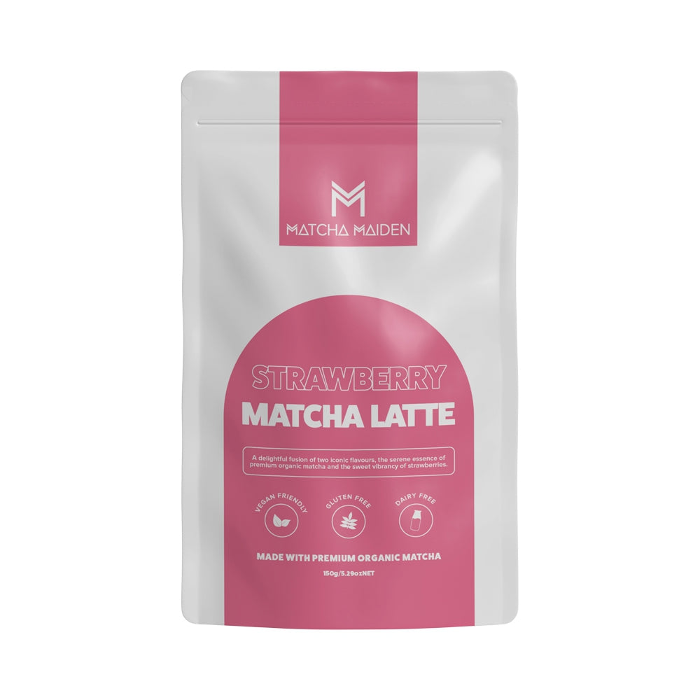 MATCHA MAIDEN STRAWBERRY MATCHA LATTE 150G