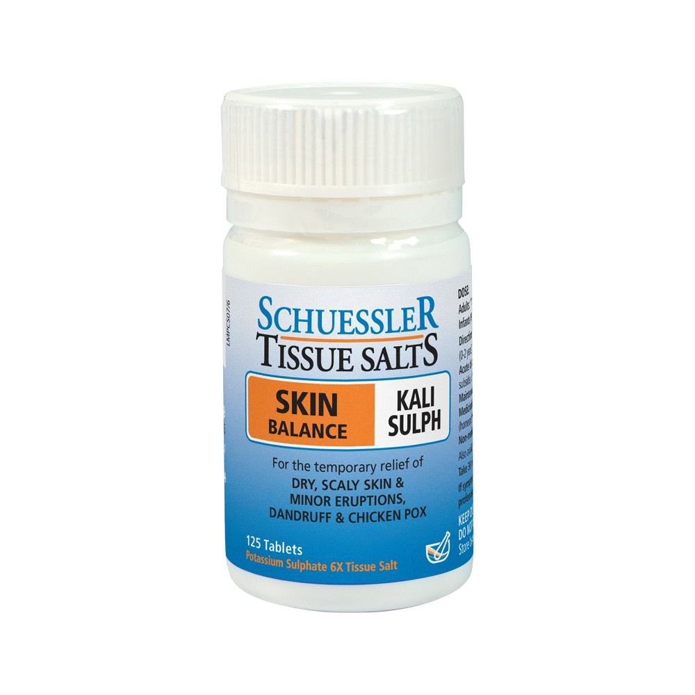 Martin & Pleasance Schuessler Tissue Salts Kali Sulph (Skin Balance) 125t