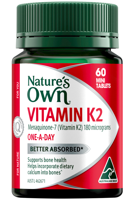 NATURES OWN TAB VITAMIN K2 180 MCG