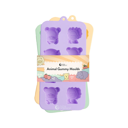 NUTRA ORGANICS GUMMY MOULD ANIMAL X 3 PACK