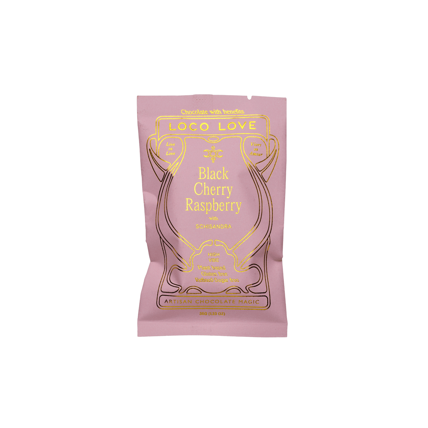 Black Cherry & Raspberry Ganache 35g (CTN 10)