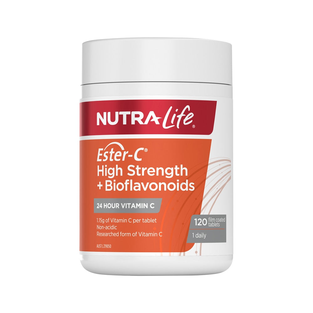 NutraLife Ester-C High Strength + Bioflavonoids 120t