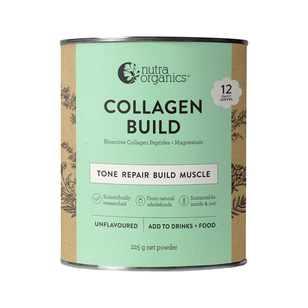 Nutra Organics Collagen Build Unflavoured 225g