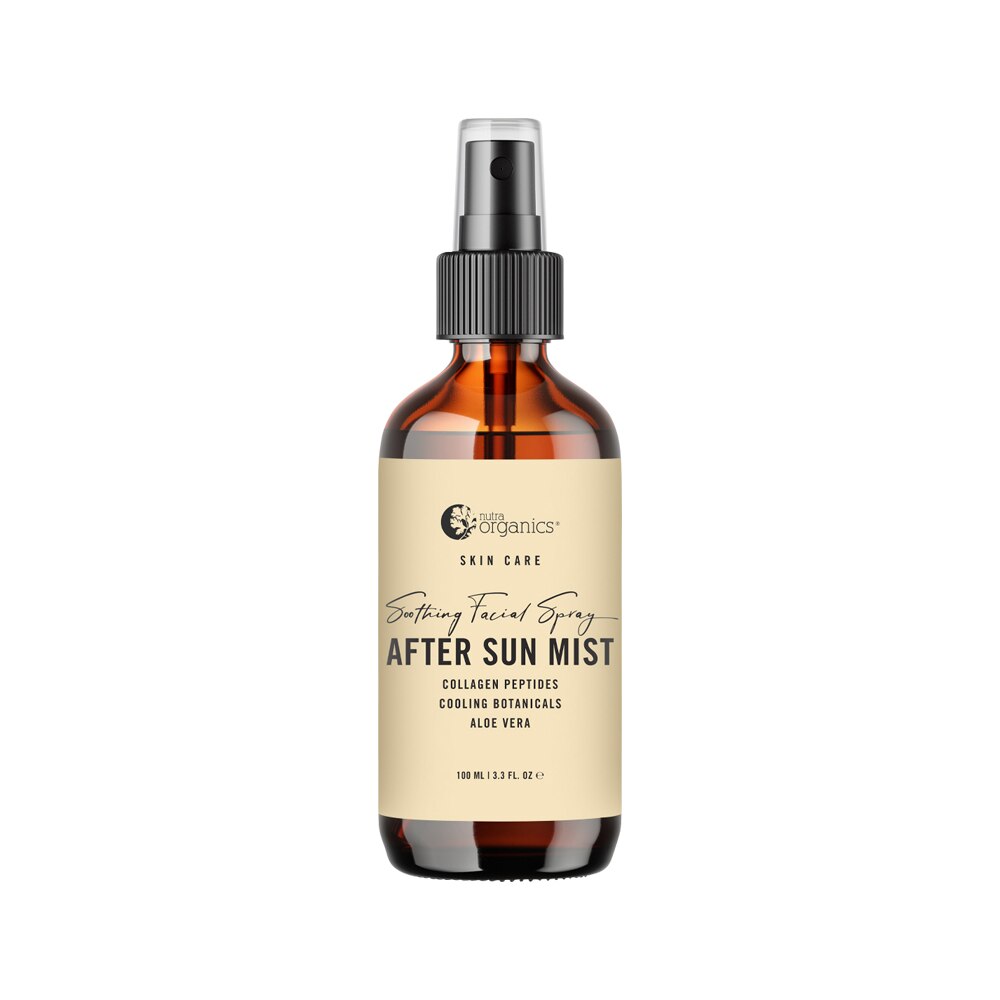 Nutra Organics Skin Care Soothing Facial Spray After Sun Mist 100ml