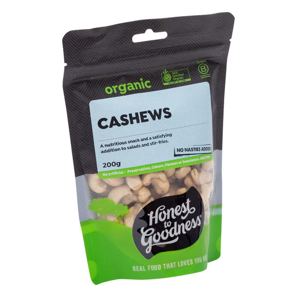 Organic Cashews 200g