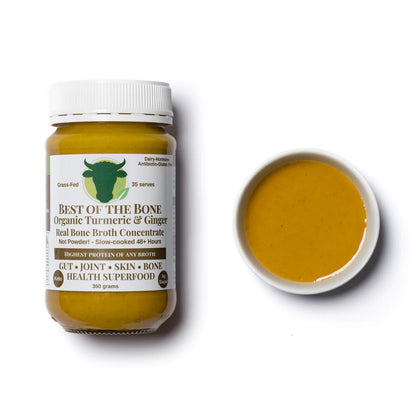Bone Broth Concentrate Turmeric Ginger and Black Pepper 350g