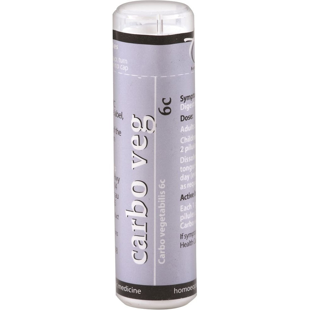 Owen Homoeopathics Carbo Veg 6C 120 pilules