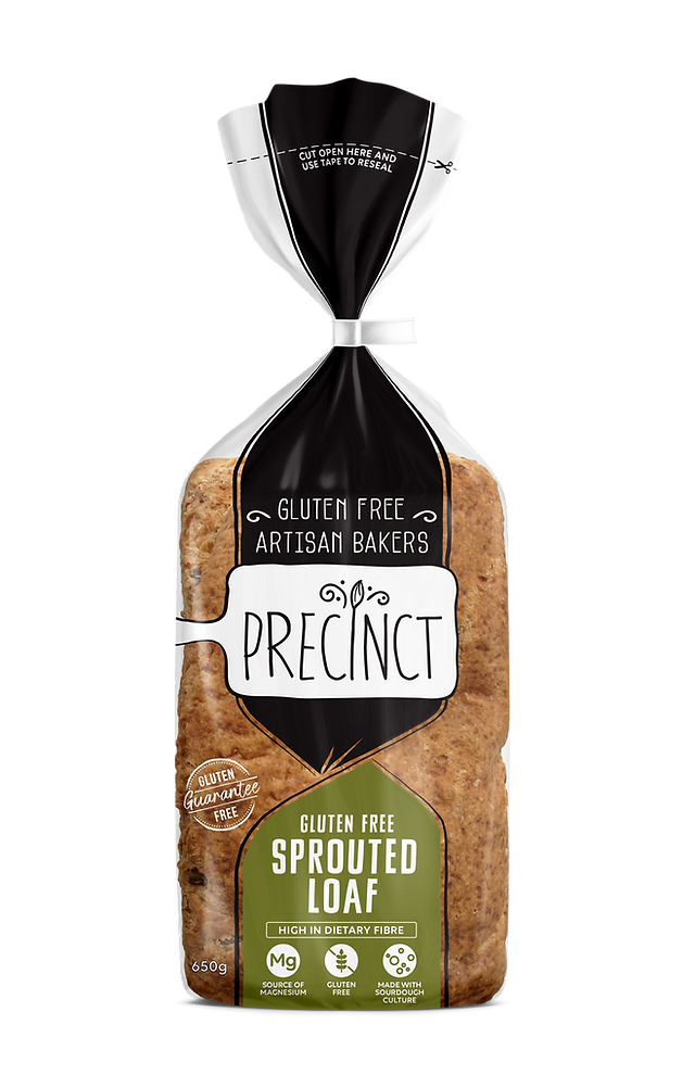 Gluten Free Sprouted Loaf 650g (sliced)