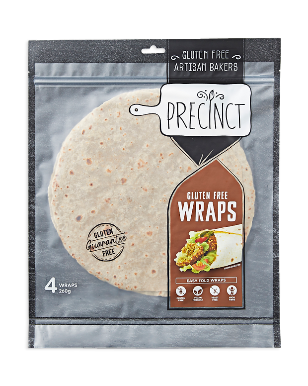 Gluten Free Buckwheat Wraps 4 Packs