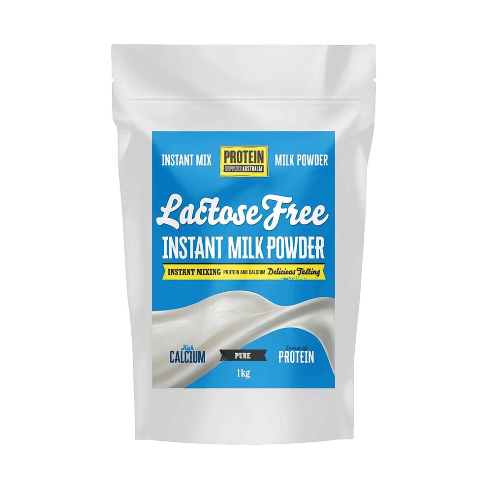 Protein Supplies Australia Lactose Free Instant Milk Powder Pure 1kg
