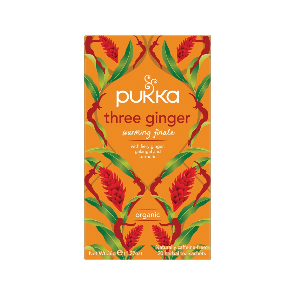 Pukka Organic Three Ginger x 20 Tea Bags