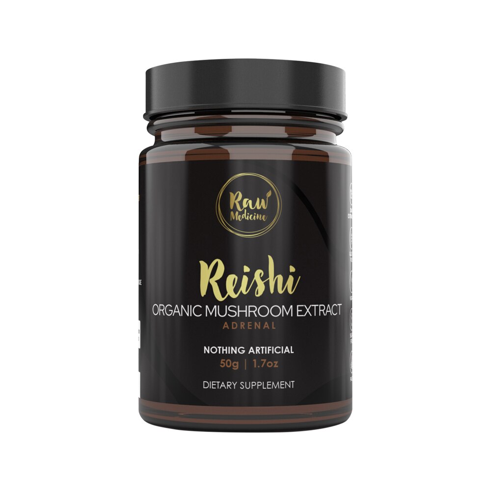 Raw Medicine Organic Mushroom Extract Reishi 50g