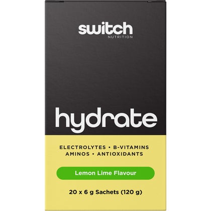 Hydrate Electrolytes No Added Sugar Lemon Lime 20x6g