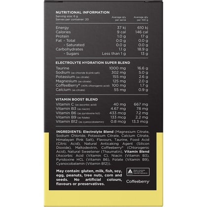 Hydrate Electrolytes No Added Sugar Orange Crush 20x6g