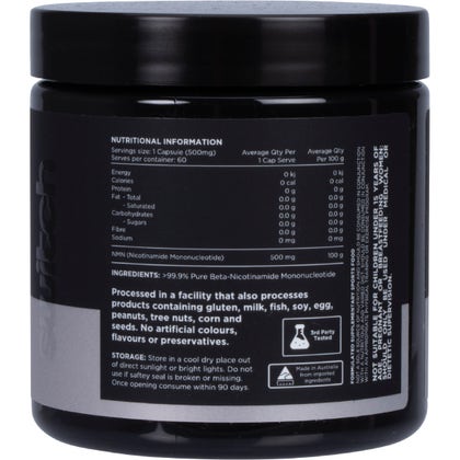 NMN Pure Nicotinamide Mononucleotide 60 Caps