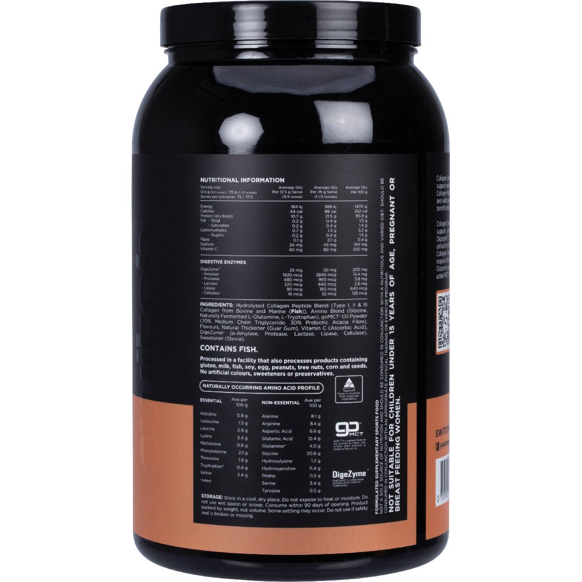 Hydrolysed Collagen Protein Vanilla Creme 938g
