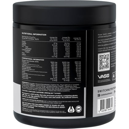 Power Performance Energy Blend Red Raspberry 165g