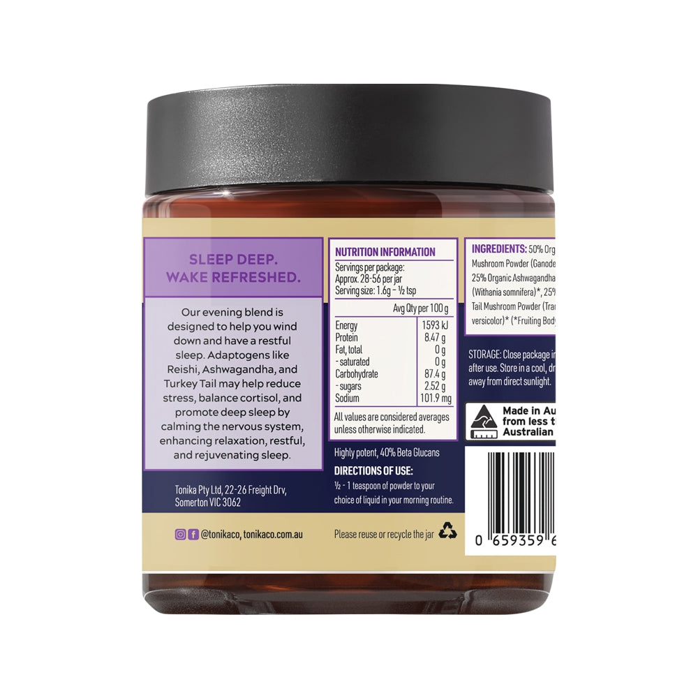 TONIKA SLEEP ORGANIC ADAPTOGEN POWDER 90G