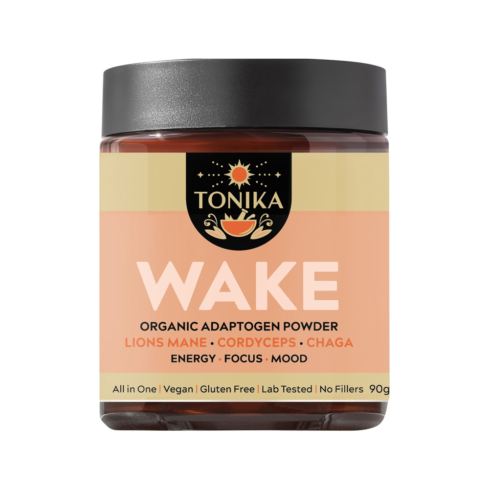 TONIKA WAKE ORGANIC ADAPTOGEN POWDER 90G