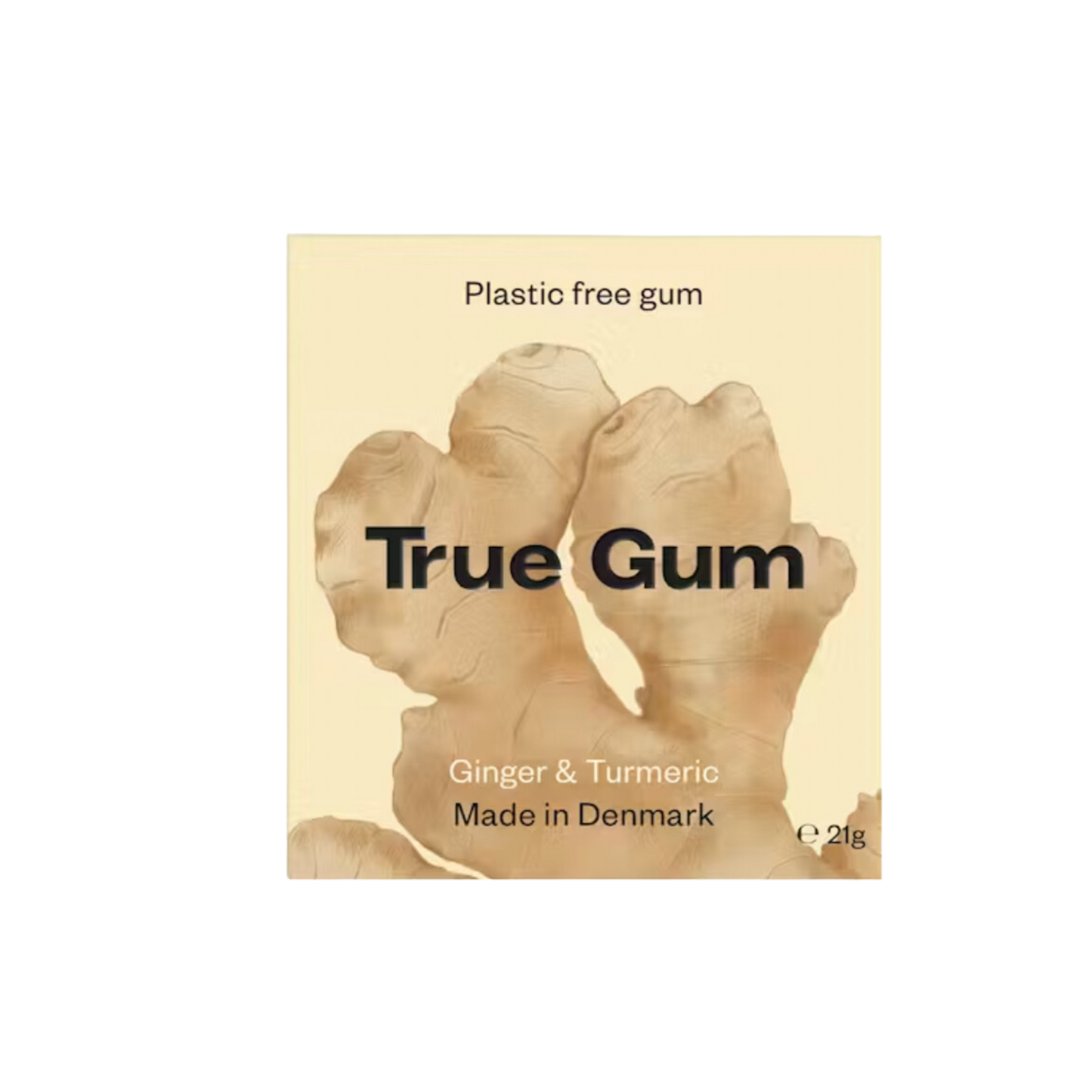 Ginger & Turmeric Gum 21g