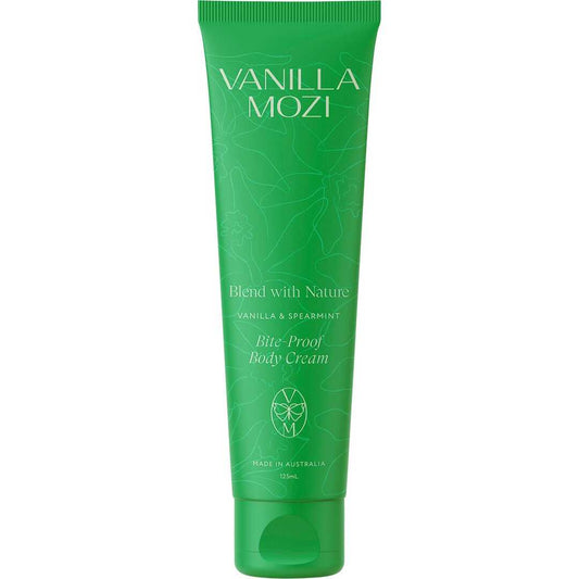 VANILLA MOZI Bite-Proof Body Cream Vanilla & Spearmint 125ml