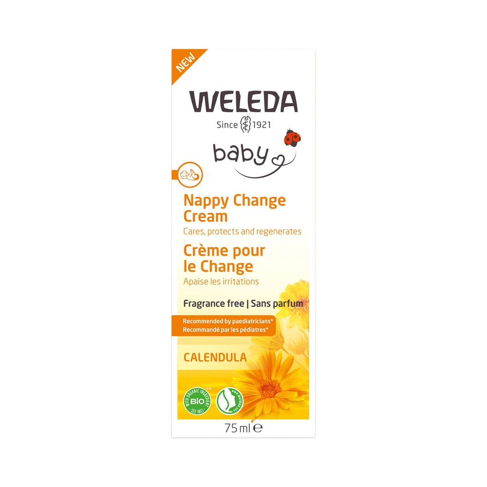 WELEDA BABY NAPPY CHANGE CREAM FRAGRANCE FREE 75ML