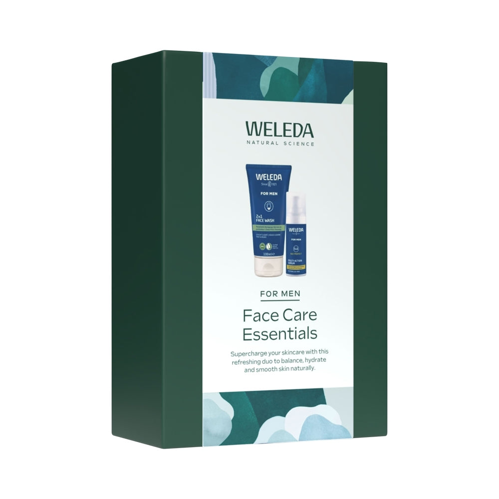 WELEDA FOR MEN FACE CARE ESSENTIALS GIFT PACK