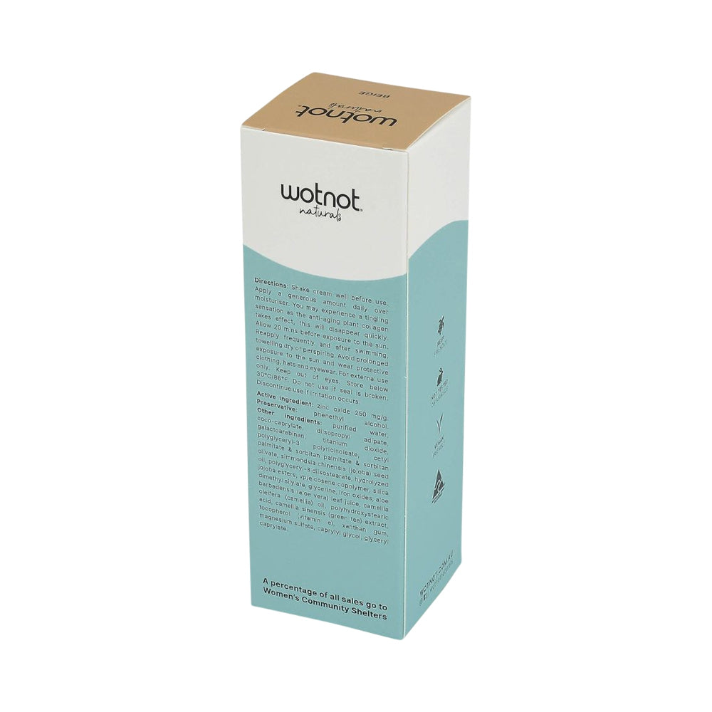 WOTNOT SUNSCREEN & BB+ CREAM SPF50 BEIGE 50G
