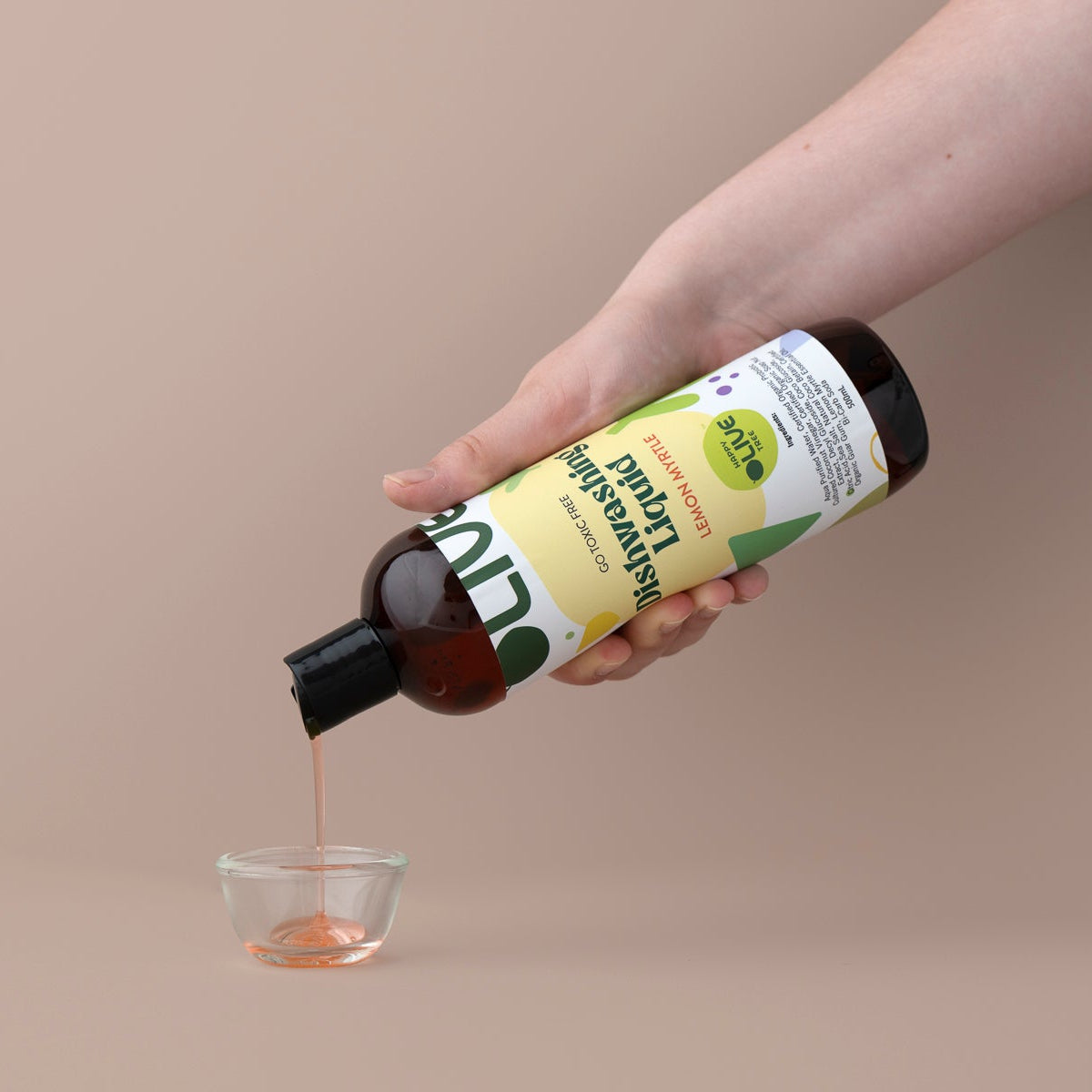 Toxic Free Dishwashing Liquid Lemon Myrtle 500mL