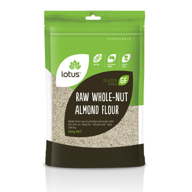 Almond Flour Raw Whole-nut GF 500g