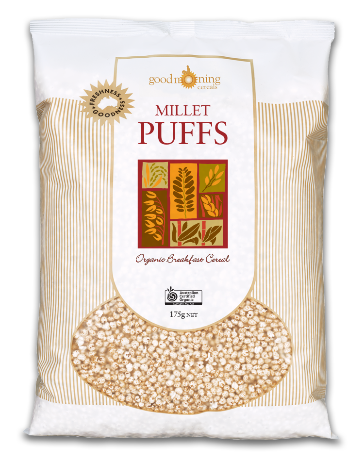 Organic Millet Puffs 175g
