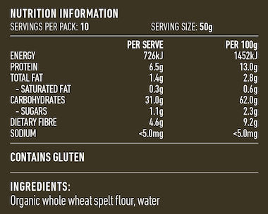 Couscous Whole Spelt Organic 500g
