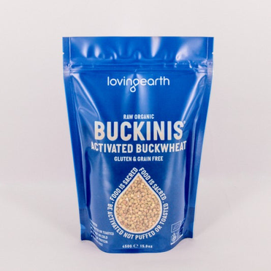 LOVING EARTH Buckinis Activated Buckwheat 450g