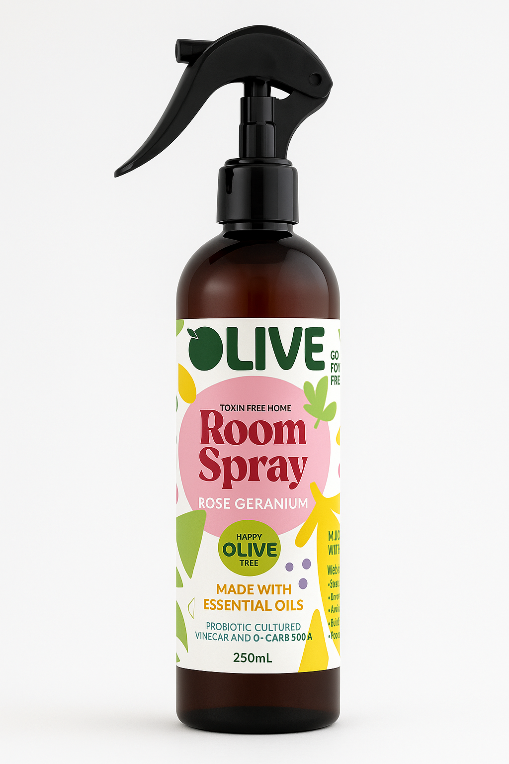 Happy Olive Tree Rose Room Spray (Free Gift)