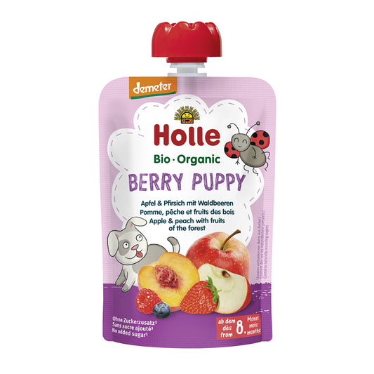 Holle Berry Puppy - Apple & Peach with Fruits of the Forest 100g