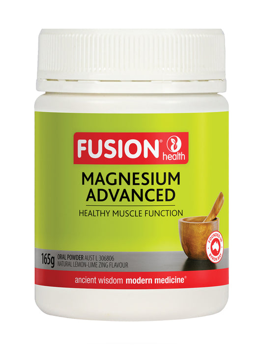 Magnesium Advanced Lemon And Lime 165g