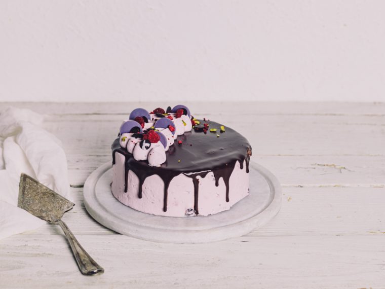Vegan Choc Berrylicious Cake