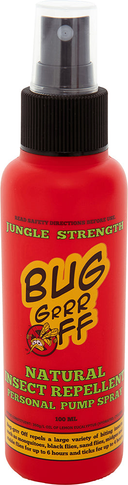 BUG-GRRR OFF 100% Natural Insect Repellent - Jungle Strength