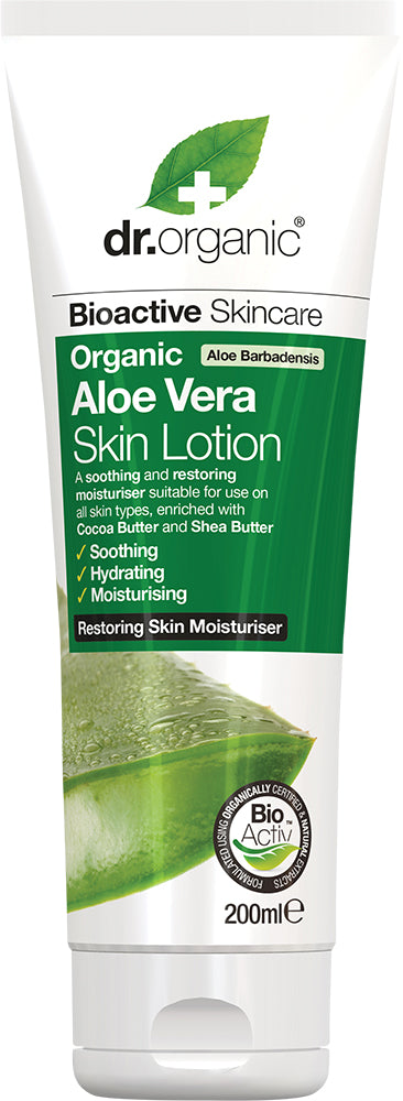 DR ORGANIC Skin Lotion - Organic Aloe Vera 200ml