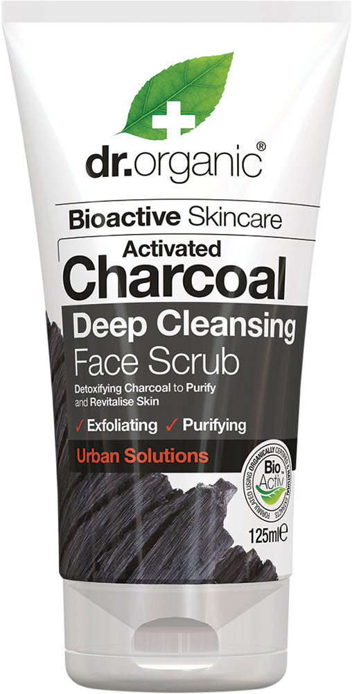 Face Scrub Activated Charcoal 125ml