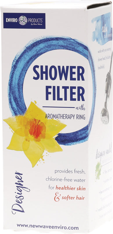 Designer Shower Filter Chrome 1 Piece