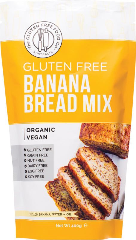 THE GLUTEN FREE FOOD CO. Banana Bread Mix 400g