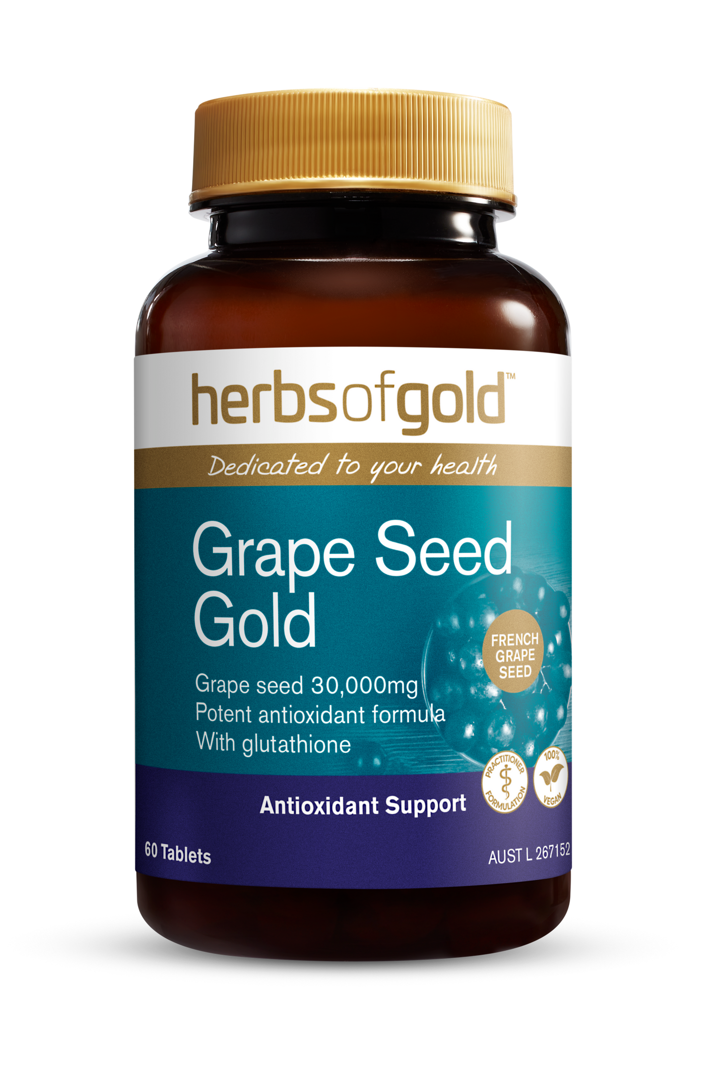 Herbs Of Gold Grape Seed Gold