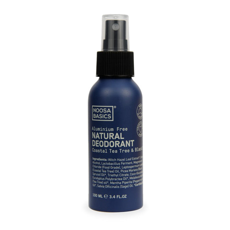 Natural Deodorant Spray - Coastal Tea Tree & Black Spruce 100ml
