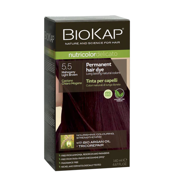 Nutricolor Delicato 5.5 Mahogany Light Brown 140ml