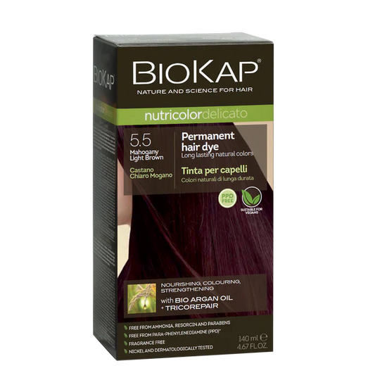 Nutricolor Delicato 5.5 Mahogany Light Brown 140ml